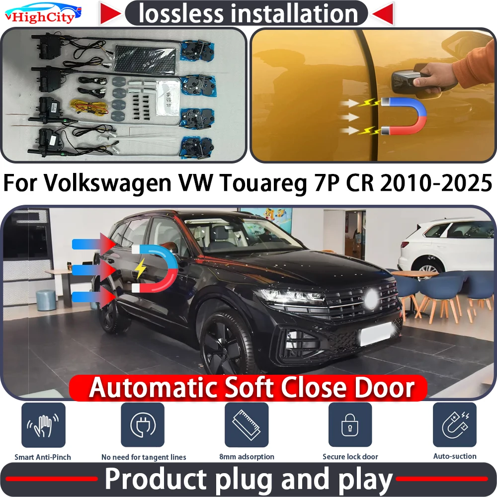 Electric Closing Door Lock Actuator for Volkswagen VW Touareg 7P CR 2010-2025 Soft Close Power Latch System Auto Pull Door
Electric Closing Door Lock Actuator for Volkswagen VW Touareg 7P CR 2010-2025 Soft Close Power Latch System Auto Pull Door