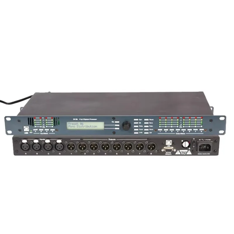 Sinbosen 4 in 8 Out Loud Speaker P-448 Management System DSP Speaker Audio Processor Karaoke Processor
Sinbosen 4 in 8 Out Loud Speaker P-448 Management System DSP Speaker Audio Processor Karaoke Processor