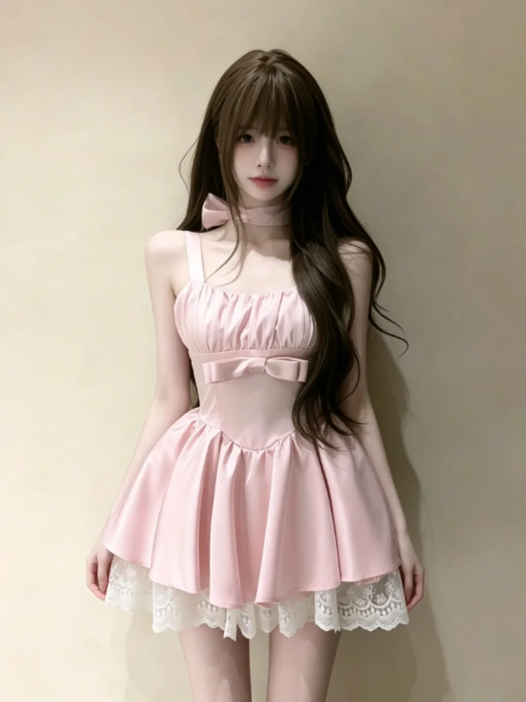 Princess Style Short Skirt Dress with Bowknot Waist Cinching Gentle Wind Sweet Summer Dress for Women City Commuting Street S...
Princess Style Short Skirt Dress with Bowknot Waist Cinching Gentle Wind Sweet Summer Dress for Women City Commuting Street S...