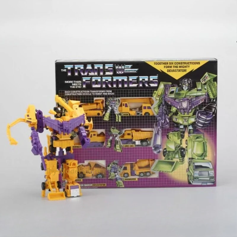 Anime Transformer G1 Devastator 6-in-1 Combiner Action Figure - Limited Edition Collectible Model Toy for Fans
Anime Transformer G1 Devastator 6-in-1 Combiner Action Figure - Limited Edition Collectible Model Toy for Fans