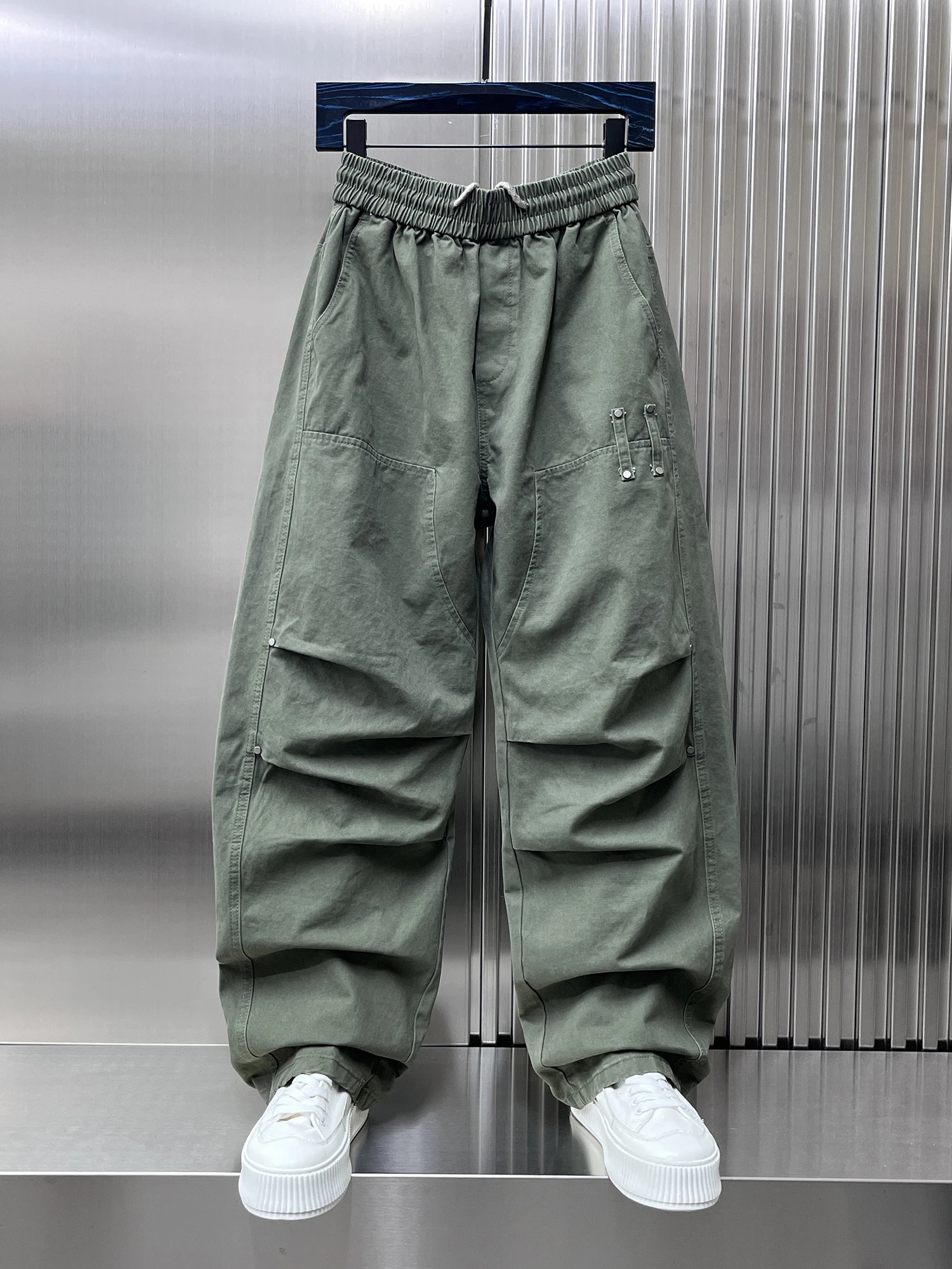 Мужские свободные рабочие брюки: осенняя новинка, повседневные спортивные брюки с манжетами, модные, для активного отдыха, ветрозащитные, дышащие, прямого кроя
Мужские свободные рабочие брюки: осенняя новинка, повседневные спортивные брюки с манжетами, модные, для активного отдыха, ветрозащитные, дышащие, прямого кроя