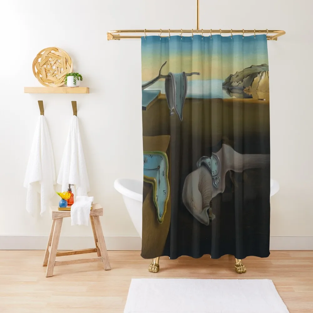 PERSISTENCE OF TIME Shower Curtain Washable Waterproof Fabric Shower Cover Bathroom Shower Set Curtain
PERSISTENCE OF TIME Shower Curtain Washable Waterproof Fabric Shower Cover Bathroom Shower Set Curtain