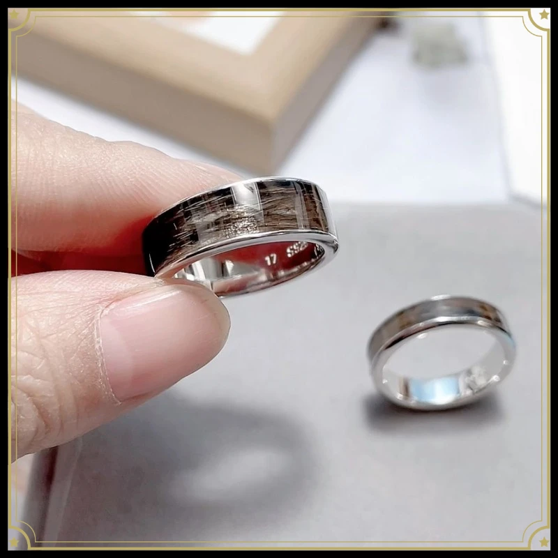 Sterling Silver Ring Custom Ring Pet Hair Baby Fetal Hair Souvenir
Sterling Silver Ring Custom Ring Pet Hair Baby Fetal Hair Souvenir