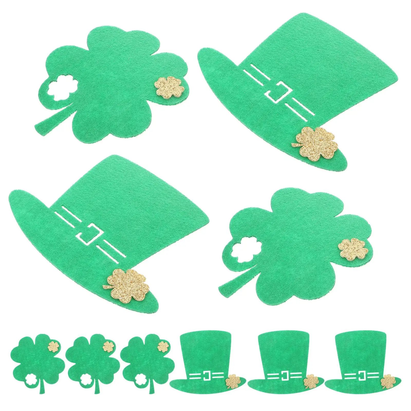 10 Pcs Coaster Irish Theme Party Decorations Patricks Day Accessories Non Slip Bottom Table Mats
10 Pcs Coaster Irish Theme Party Decorations Patricks Day Accessories Non Slip Bottom Table Mats