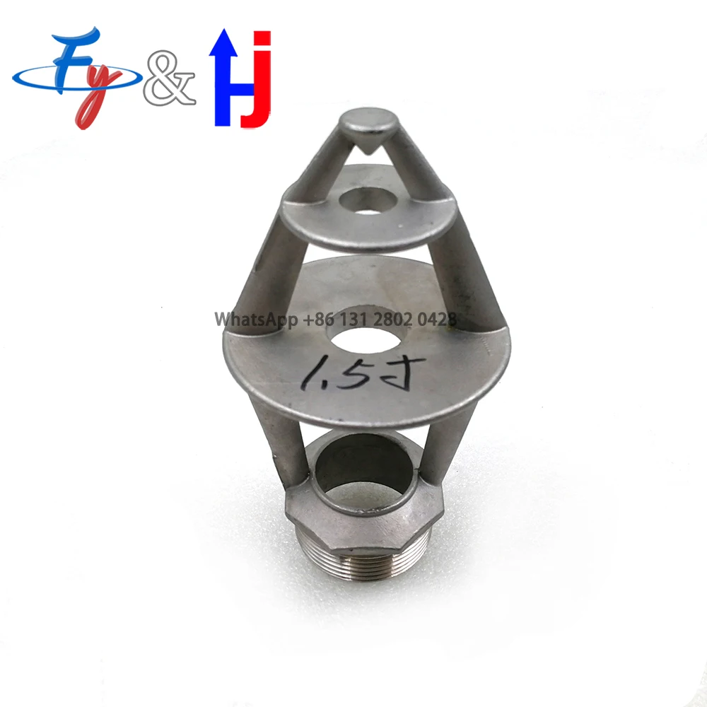 SS316L Cooling Tower Three Splash Nozzles Nozzles Cold Water Closed Counter Flow Tower Spray Head Flower Basket Spray Head
SS316L Cooling Tower Three Splash Nozzles Nozzles Cold Water Closed Counter Flow Tower Spray Head Flower Basket Spray Head