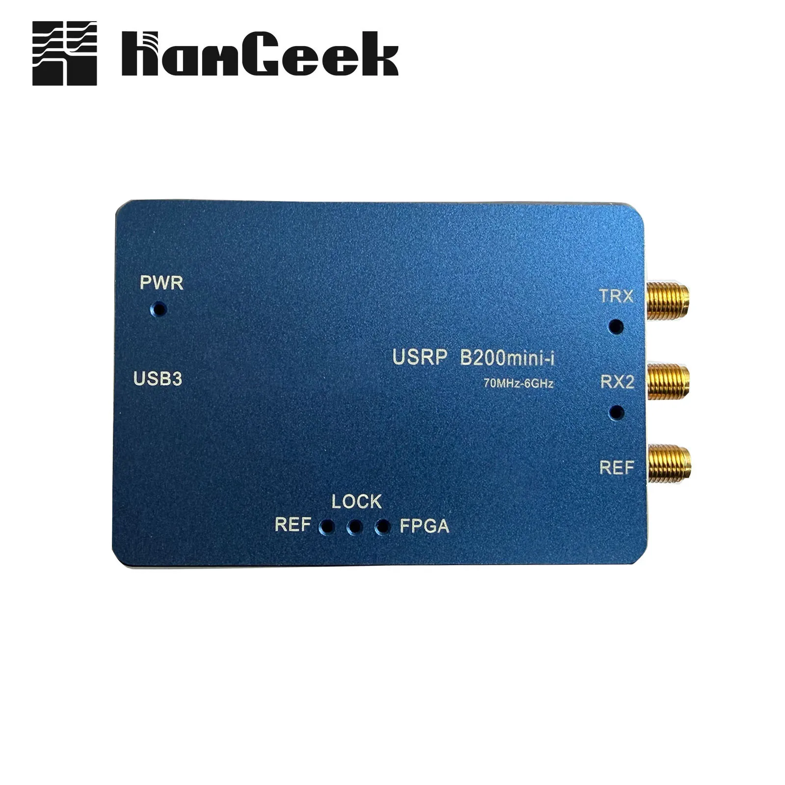 HamGeek USRP B200mini-i SDR 70MHz-6GHz USB 3.0 AD9361 Full Duplex 56MHz Bandwidth Powered by official XC6SLX75 Chip
HamGeek USRP B200mini-i SDR 70MHz-6GHz USB 3.0 AD9361 Full Duplex 56MHz Bandwidth Powered by official XC6SLX75 Chip