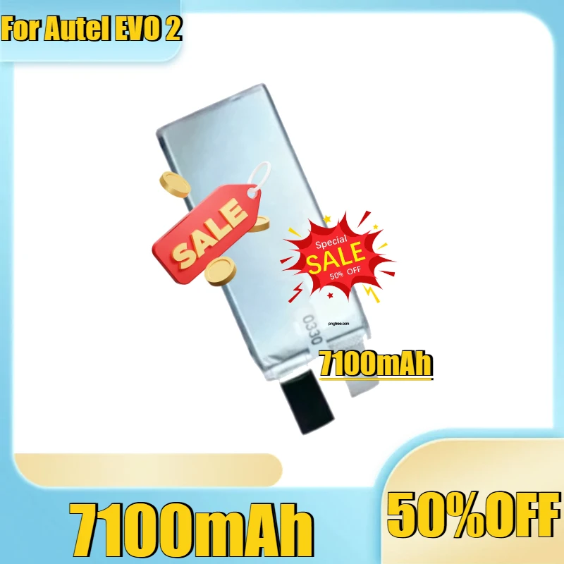 New 7100mAh High Quality Battery for Qianxun X1 AUTEL Evo 2 7100mAh Battery Cell
New 7100mAh High Quality Battery for Qianxun X1 AUTEL Evo 2 7100mAh Battery Cell