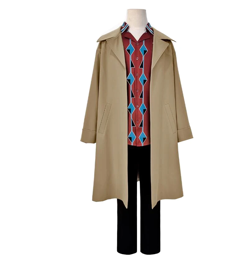 Anime Mens Nagumo Yoichi Costume Sakamoto Cosplay Days Cloak Shirt Pants Suit Uniform Set Uniform Halloween Christmas Outfit
Anime Mens Nagumo Yoichi Costume Sakamoto Cosplay Days Cloak Shirt Pants Suit Uniform Set Uniform Halloween Christmas Outfit