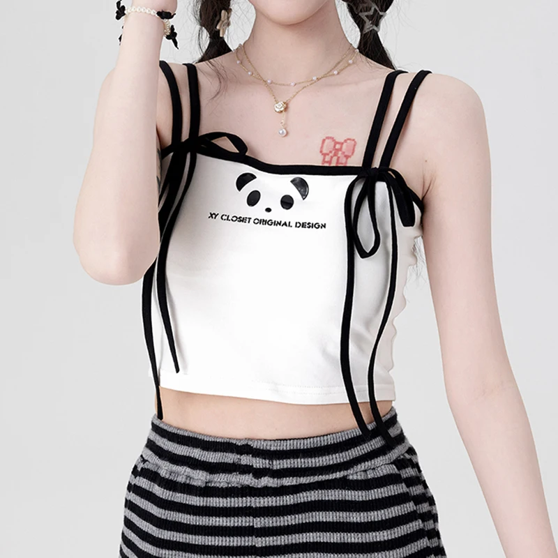 Женский укороченный топ ITOOLIN с мультяшным принтом, милый и сексуальный, с открытой спиной, на тонких бретелях, в стиле Y2K, на шнуровке, летний, в стиле Харадзюку, майка-камисоль
Женский укороченный топ ITOOLIN с мультяшным принтом, милый и сексуальный, с открытой спиной, на тонких бретелях, в стиле Y2K, на шнуровке, летний, в стиле Харадзюку, майка-камисоль