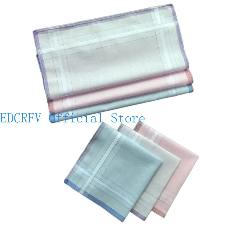 652F 29x29CM Plain Handkerchief Towel for Adult Big Square Bandanas MultiUse Face Towel Man Sweat Wipe Hankie Set 6PCS
652F 29x29CM Plain Handkerchief Towel for Adult Big Square Bandanas MultiUse Face Towel Man Sweat Wipe Hankie Set 6PCS
