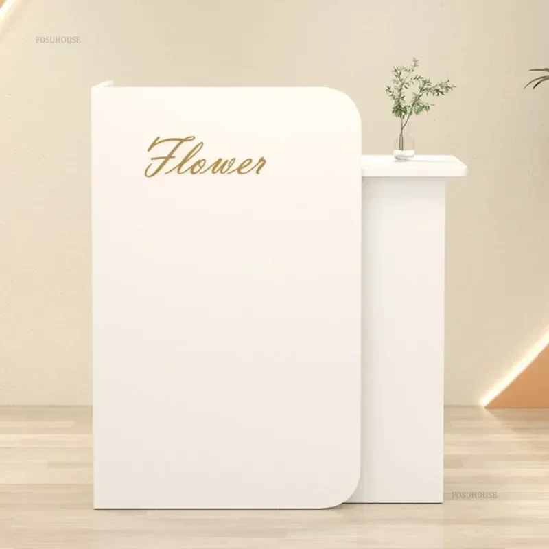 Modern Shop Hotel Reception Desks Clothing Store Consultation Desk Simple Cash Register Tables for Beauty Salon Bar Counter E
Modern Shop Hotel Reception Desks Clothing Store Consultation Desk Simple Cash Register Tables for Beauty Salon Bar Counter E