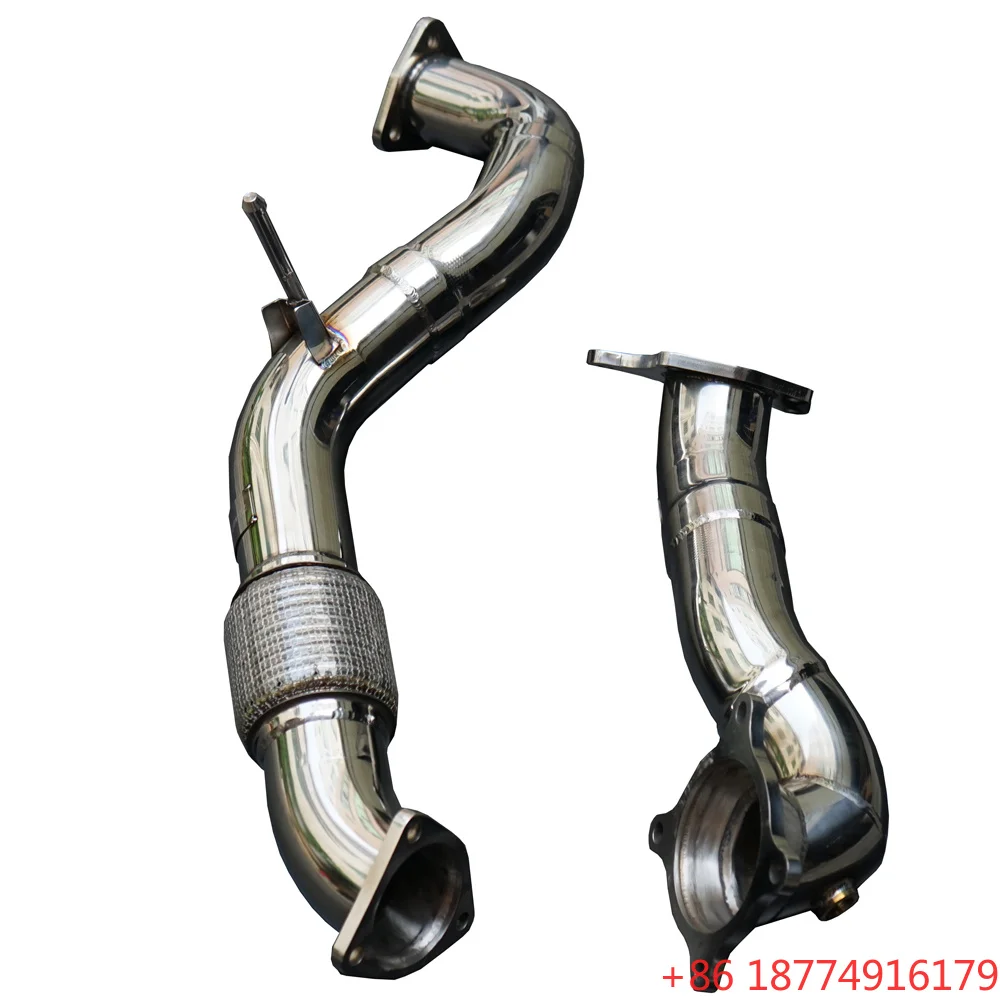 High Flow Downpipe MM High Performance Perfect Fitment Catted Downpipe for X Type R FK8 2.0T Exhaust
High Flow Downpipe MM High Performance Perfect Fitment Catted Downpipe for X Type R FK8 2.0T Exhaust