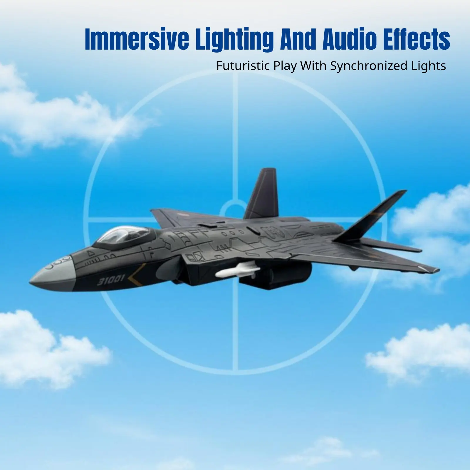 Military Fighter Jet Model, Alloy Stealth Aircraft, Sound & Light, Pull-Back, Ordnance Ejection, Children
Military Fighter Jet Model, Alloy Stealth Aircraft, Sound & Light, Pull-Back, Ordnance Ejection, Children