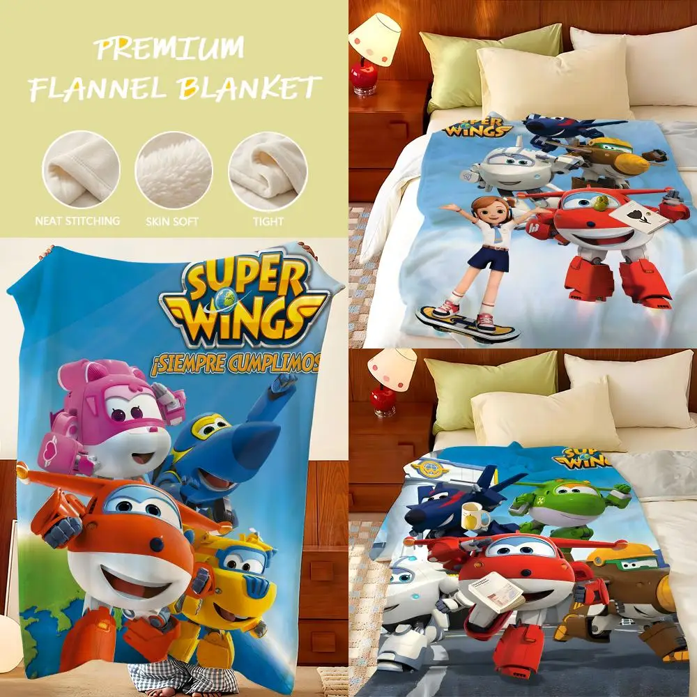 Cartoon S-Super W-Wings Throw Flannel Throw Blanket, Lightweight Cozy, Durable Washable cute Cool
Cartoon S-Super W-Wings Throw Flannel Throw Blanket, Lightweight Cozy, Durable Washable cute Cool