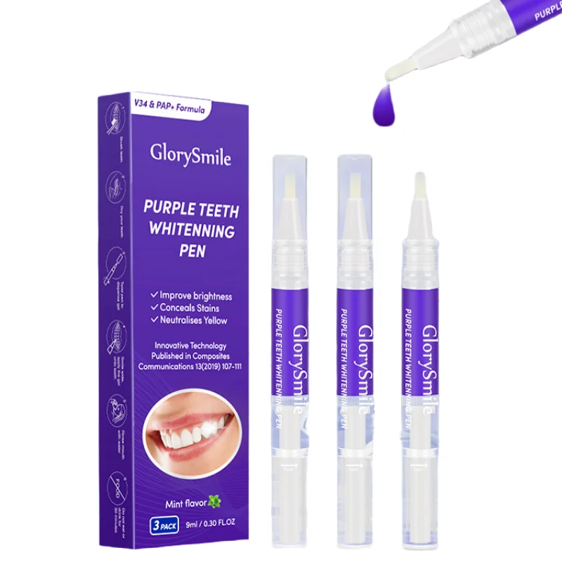 9ml Purple Teeth Whitening Pen Tartar Cleaning Stain Removing Toothpaste No Sensitivity Formula Brighter Smile Decay Care
9ml Purple Teeth Whitening Pen Tartar Cleaning Stain Removing Toothpaste No Sensitivity Formula Brighter Smile Decay Care