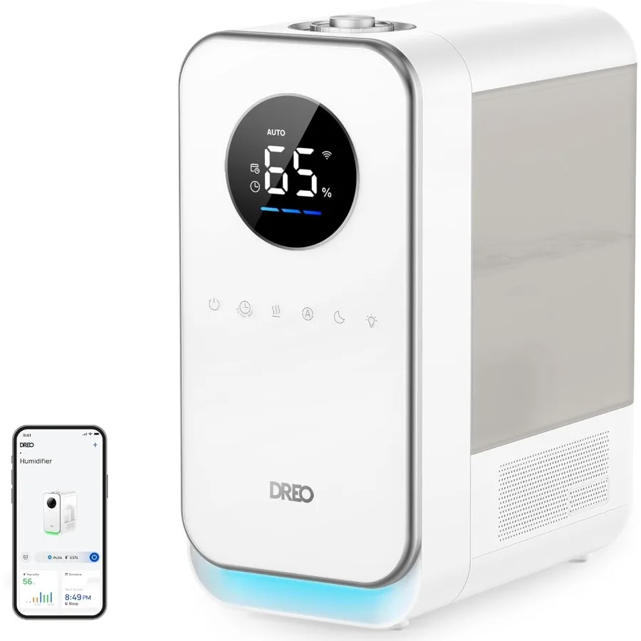Top-filled smart quiet cool mist humidifier for large bedrooms and indoor plant care with 50 hours runtime integrated essential
Top-filled smart quiet cool mist humidifier for large bedrooms and indoor plant care with 50 hours runtime integrated essential