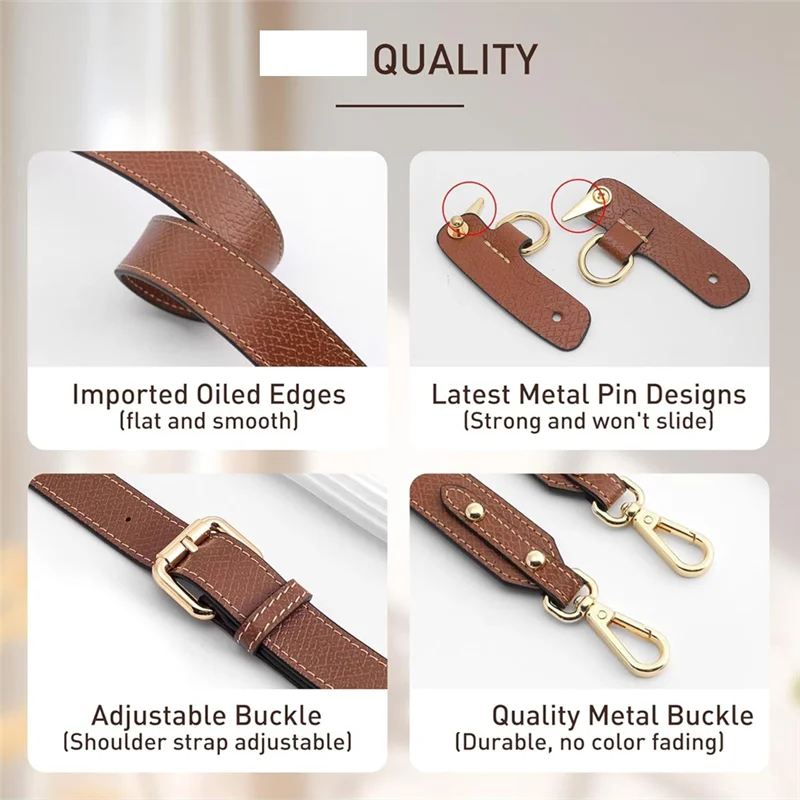 A03F-Purse Strap Replacement Compatible For Longchamp S/M/L Bag, Handbags Crossbody Shoulder Strap 34-41Inch Adjustable
A03F-Purse Strap Replacement Compatible For Longchamp S/M/L Bag, Handbags Crossbody Shoulder Strap 34-41Inch Adjustable