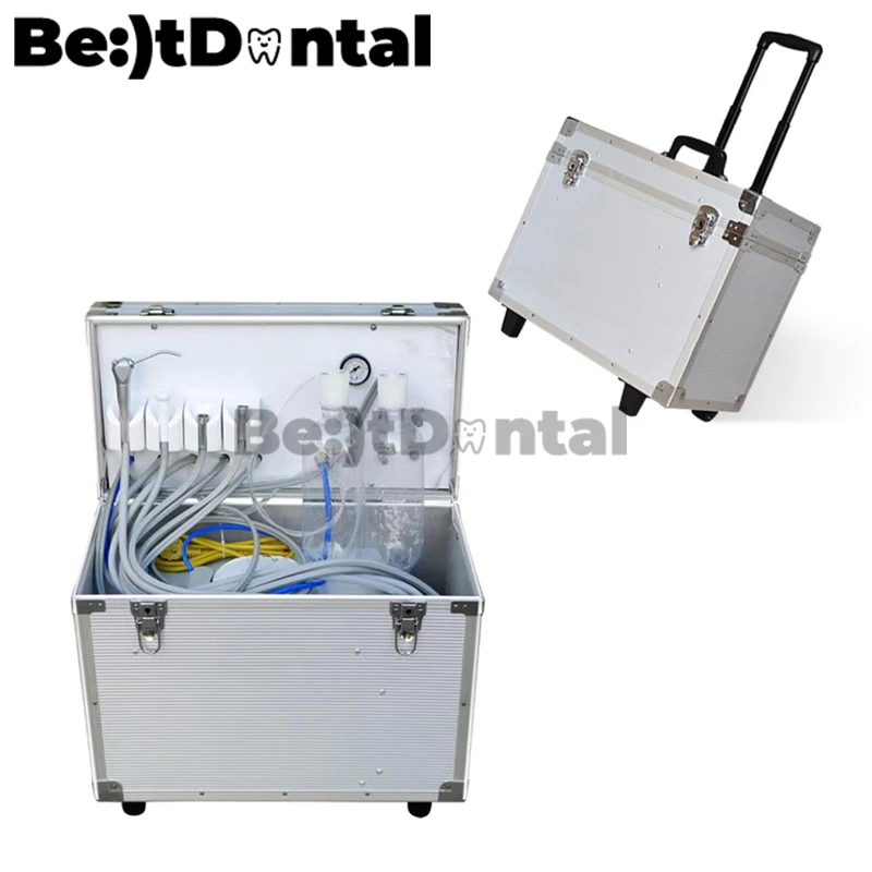 Portable Dental Unit All in One Mobile Dental Portable Turbine Unit Portable Dental Unit with Air Compressor
Portable Dental Unit All in One Mobile Dental Portable Turbine Unit Portable Dental Unit with Air Compressor