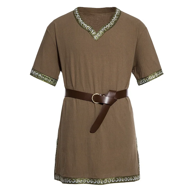Men's Medieval Viking Knight Pirate Costume Waist-Cinched Retro European Size Summer Clothes for loween Ci Walk Cotton S...
Men's Medieval Viking Knight Pirate Costume Waist-Cinched Retro European Size Summer Clothes for loween Ci Walk Cotton S...