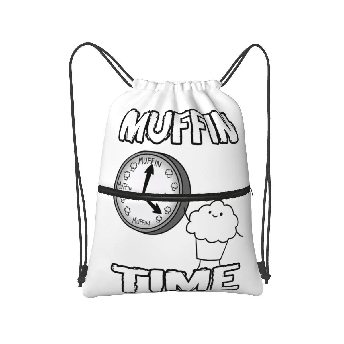 It Is Muffin Time (With Text) Backpacks Fashion Drawstring Bags Sports Bag Book Bags for Travel Students
It Is Muffin Time (With Text) Backpacks Fashion Drawstring Bags Sports Bag Book Bags for Travel Students