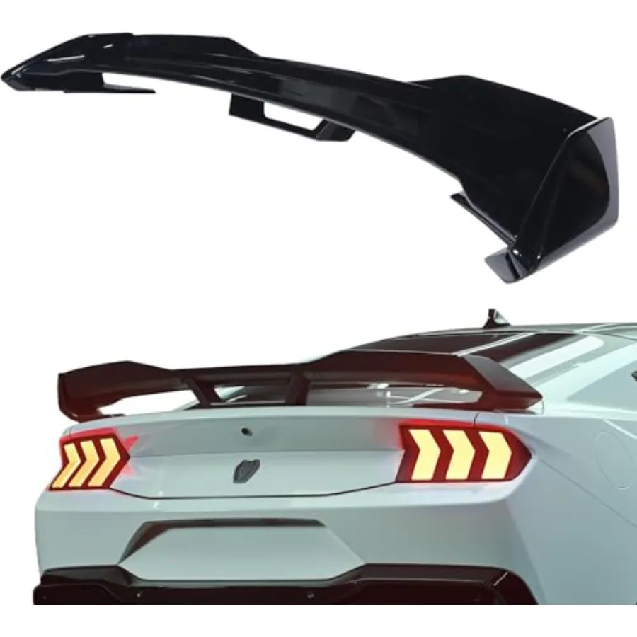 Rear Trunk Spoiler for Ford Mustang EcoBoost/Dark Horse/GT/S650 2024 2025 Glossy Black Compatible with Vehicle Rear Trunk Spoil
Rear Trunk Spoiler for Ford Mustang EcoBoost/Dark Horse/GT/S650 2024 2025 Glossy Black Compatible with Vehicle Rear Trunk Spoil