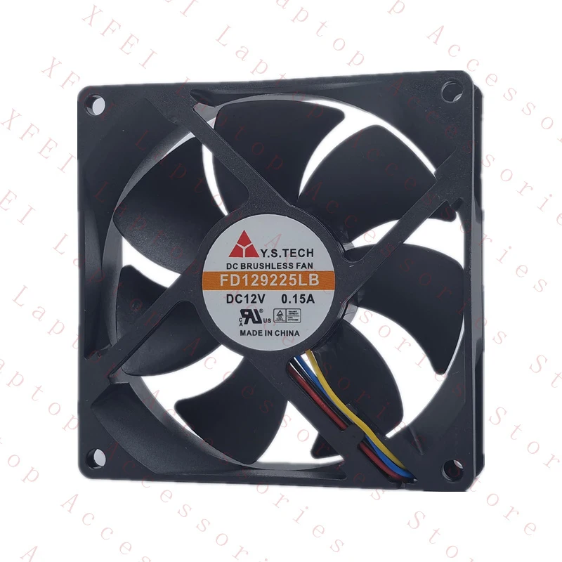 D 1PC FOR Y.S.TECH FD129225LB Cooling Fan 4Pin DC12V 0.15A 9025 PWM New
D 1PC FOR Y.S.TECH FD129225LB Cooling Fan 4Pin DC12V 0.15A 9025 PWM New