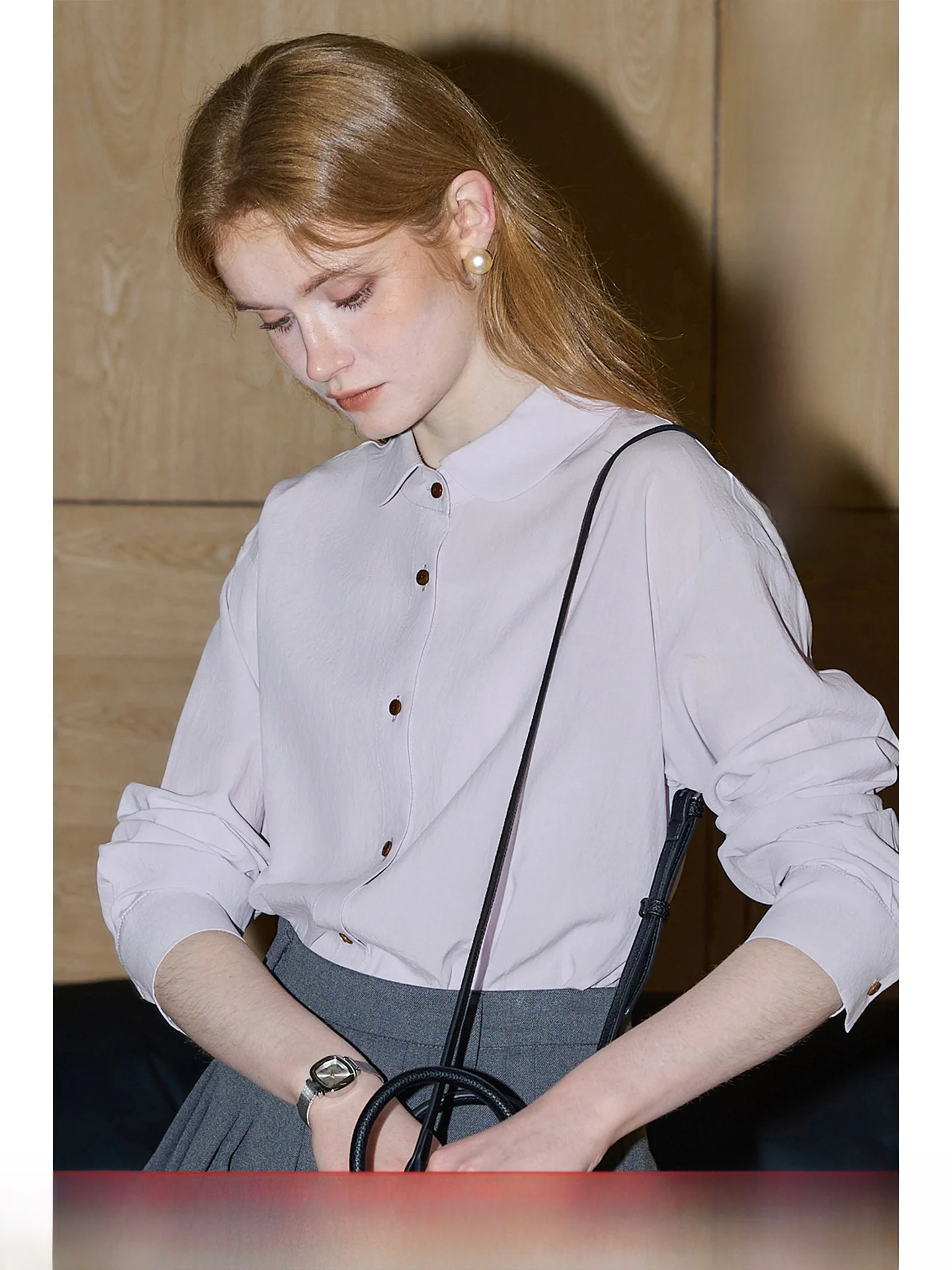 Larseel KUHNMARVIN Women's Long Sleeve Shirt Commute Style Versatile Shirt Korean Loose Fit Button Detail Breathable Fabric
Larseel KUHNMARVIN Women's Long Sleeve Shirt Commute Style Versatile Shirt Korean Loose Fit Button Detail Breathable Fabric