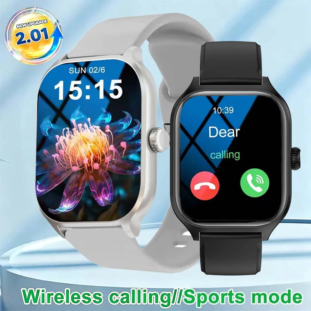 Smart Watch 2.01 Inch Full Touch Screen Call Message Reminder Music Control And Other Functions Compatible With IPhone/Android
Smart Watch 2.01 Inch Full Touch Screen Call Message Reminder Music Control And Other Functions Compatible With IPhone/Android