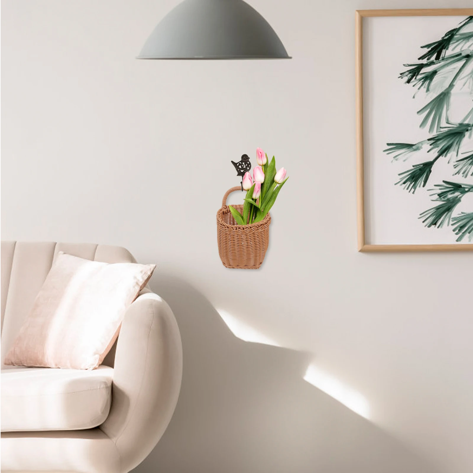 Wall Hanging Storage Basket for Kitchen Living Room Decor Rustic Plastic Fruit Hammock Woven Planter Rattan Seagrass
Wall Hanging Storage Basket for Kitchen Living Room Decor Rustic Plastic Fruit Hammock Woven Planter Rattan Seagrass