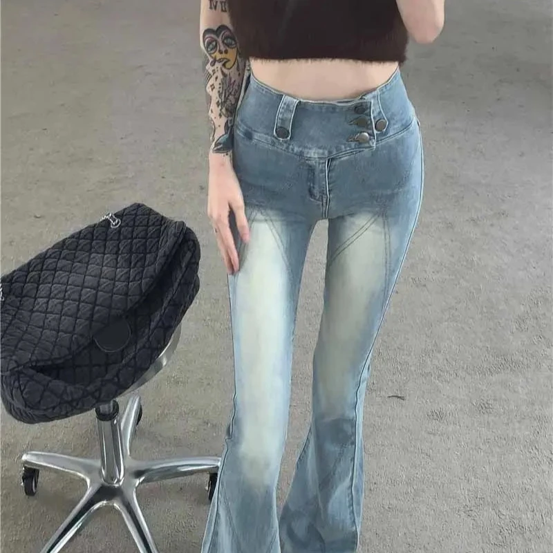 Embroidered Denim Pants for Women High Waist Woman Jeans Streetwear Shiny 2000s Y2k Vibrant Harajuku Fashion Grunge 90s Trousers
Embroidered Denim Pants for Women High Waist Woman Jeans Streetwear Shiny 2000s Y2k Vibrant Harajuku Fashion Grunge 90s Trousers
