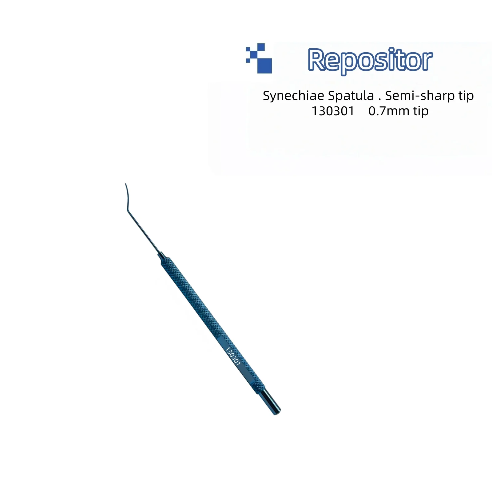 Repositor 0.7mm tip Synechiae Spatula . Semi-sharp tip Ophthalmic Surgical Instrument Multifunctional Forceps
Repositor 0.7mm tip Synechiae Spatula . Semi-sharp tip Ophthalmic Surgical Instrument Multifunctional Forceps