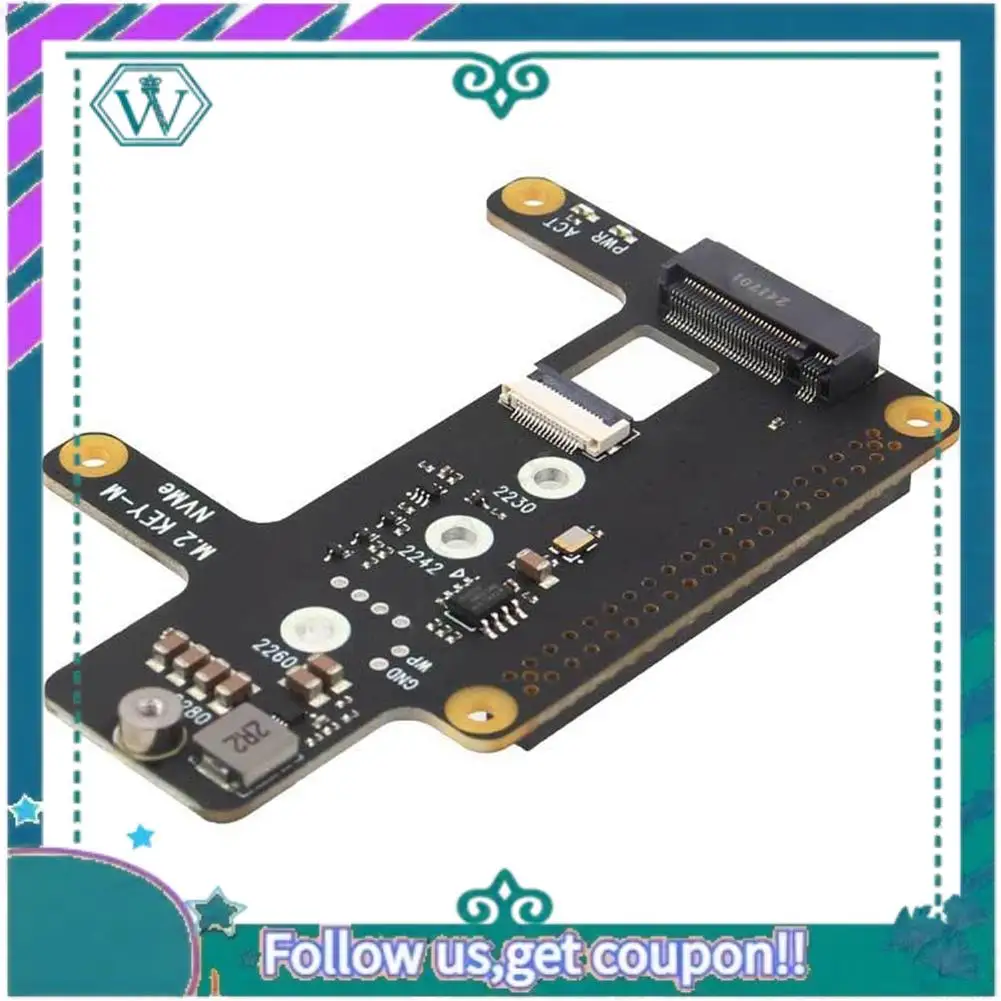 Модернизированная плата расширения X1015 для Raspbery Pi 5, плата адаптера PCIE к M.2 NVME SSD, поддержка модуля Nvme M.2 SSD Hailoai для RPI
Модернизированная плата расширения X1015 для Raspbery Pi 5, плата адаптера PCIE к M.2 NVME SSD, поддержка модуля Nvme M.2 SSD Hailoai для RPI