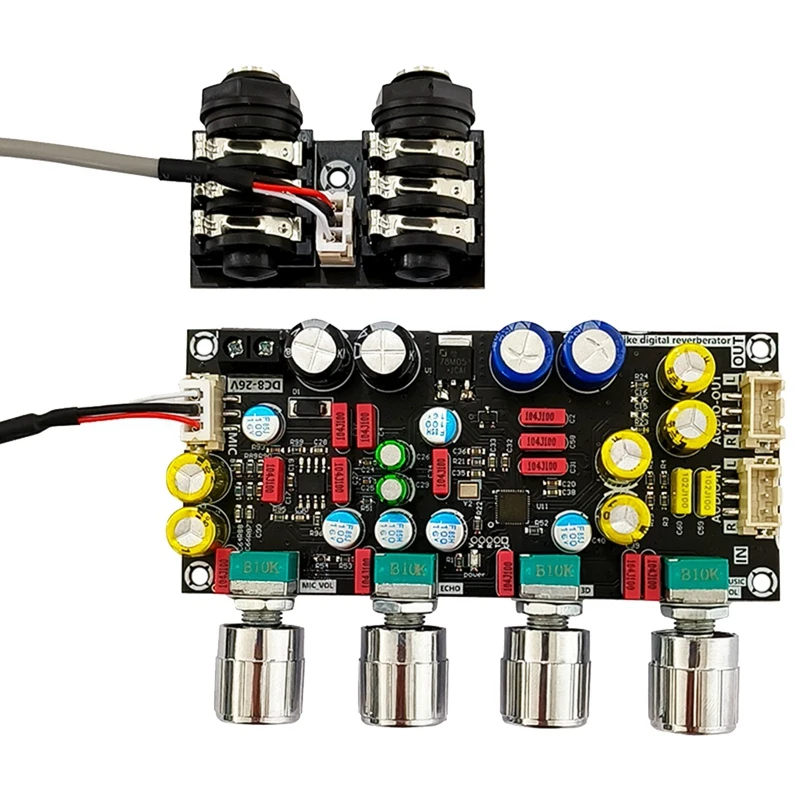 A16R-ZK-AMP Fever Караоке Реверберация Плата Микрофон K Song Пение Преэффекторная плата DSP Микширование Анти-свисток
A16R-ZK-AMP Fever Караоке Реверберация Плата Микрофон K Song Пение Преэффекторная плата DSP Микширование Анти-свисток