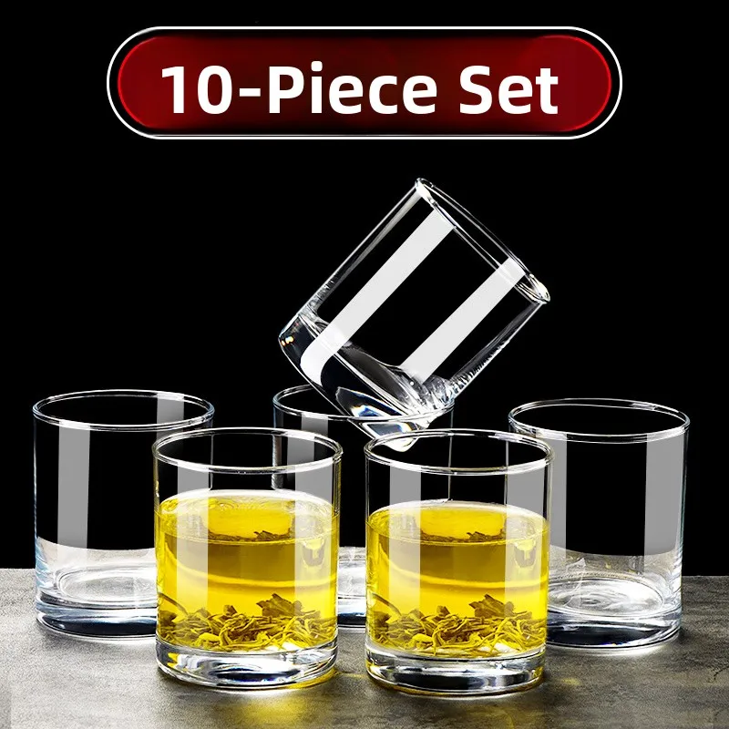 Heat Resistant Glass Cup Set for Home Living Room Drinking Tea Cup Holder 10 Pieces Guest Water Cup Wine Cup Antibacterial
Heat Resistant Glass Cup Set for Home Living Room Drinking Tea Cup Holder 10 Pieces Guest Water Cup Wine Cup Antibacterial