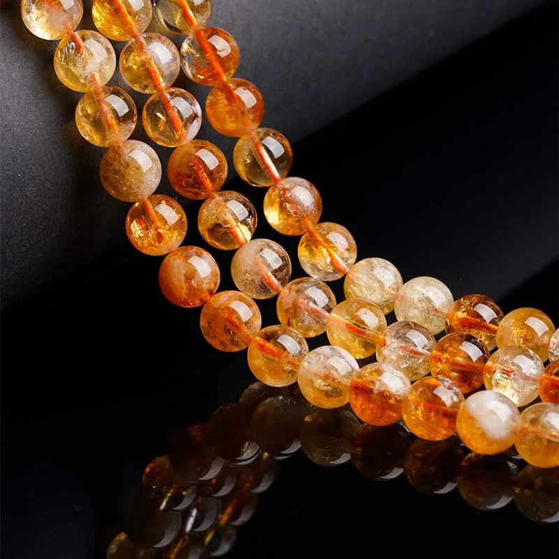 6/8/10/12mm Natural Citrine Stones Smooth Round Spacer Gemstones Healing Crystals for Jewelry Making DIY Handicrafts Accessories
6/8/10/12mm Natural Citrine Stones Smooth Round Spacer Gemstones Healing Crystals for Jewelry Making DIY Handicrafts Accessories