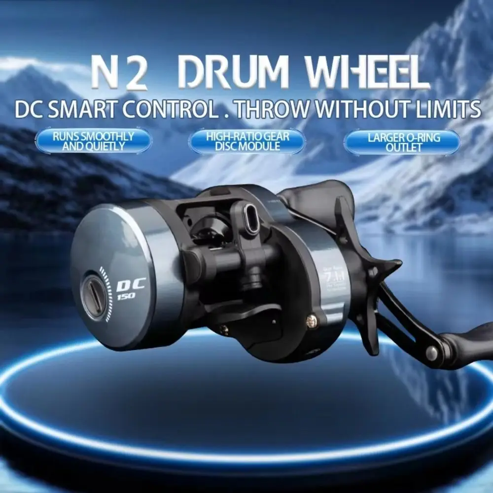 7.1:1 Gear Ratio Brake Drum Reel 6+1 Bearings Sound Alert Electronic Brake Reel Smart DC Electronic Brake 8kg Drag
7.1:1 Gear Ratio Brake Drum Reel 6+1 Bearings Sound Alert Electronic Brake Reel Smart DC Electronic Brake 8kg Drag