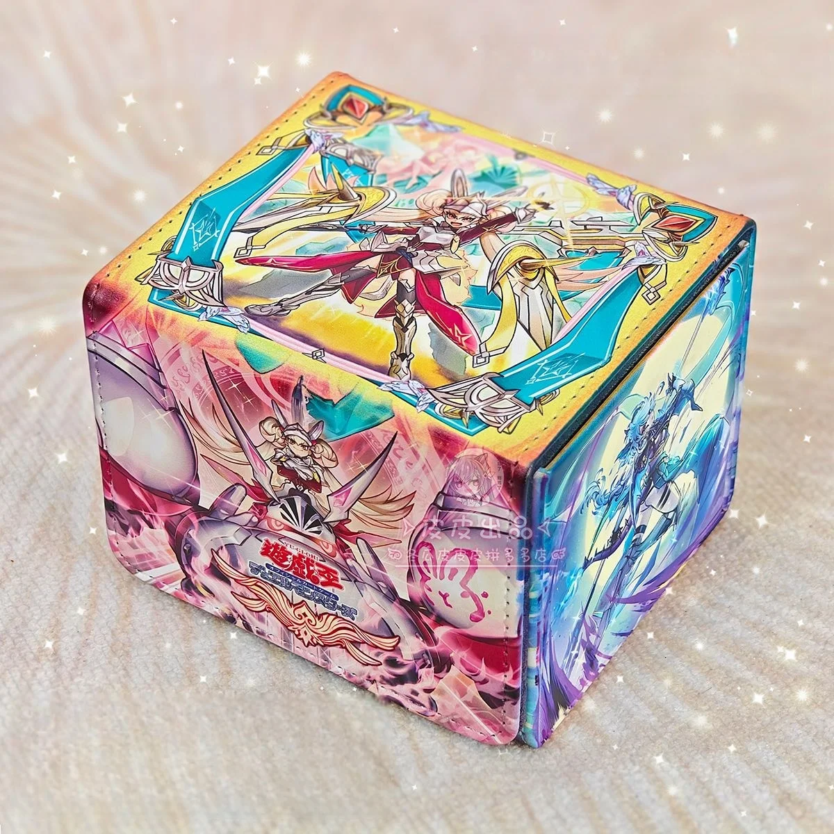 Diy Centur-Ion Primera Theme Board Game Card Box Yu-Gi-Oh! Leather Magnetic Centur-Ion Trudea Game Collection Card Storage Box
Diy Centur-Ion Primera Theme Board Game Card Box Yu-Gi-Oh! Leather Magnetic Centur-Ion Trudea Game Collection Card Storage Box