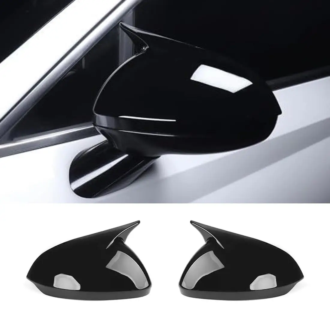 Glossy Black Side Mirror Cover Cap For Hyundai Sonata 2024 2025 2026 Without Turn Signal
Glossy Black Side Mirror Cover Cap For Hyundai Sonata 2024 2025 2026 Without Turn Signal