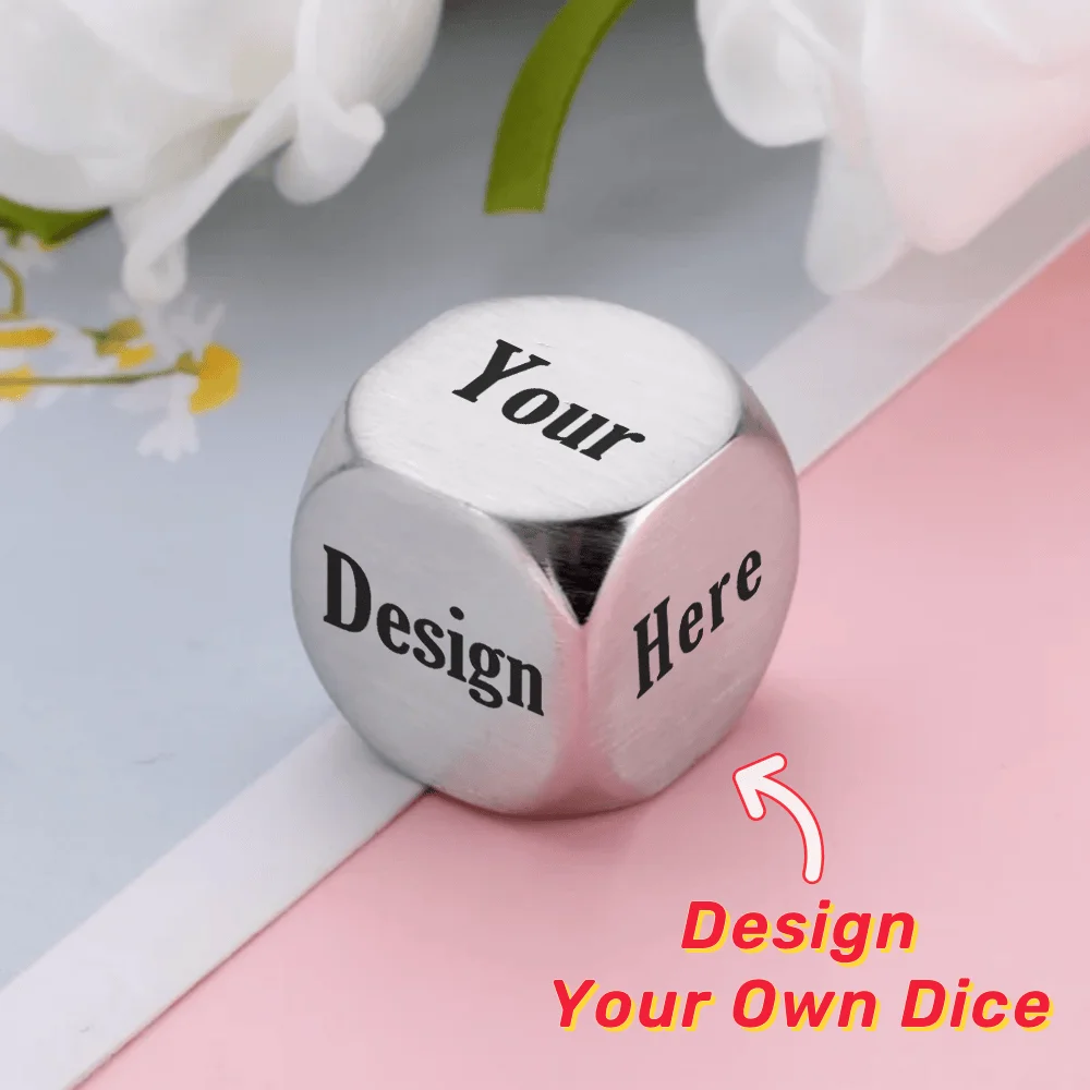 Personalized Decision Dice,Customize Couple's Anniversary Gift,Date Night Dice,Your Designs Engraved Dice,Gifts for Couple Box
Personalized Decision Dice,Customize Couple's Anniversary Gift,Date Night Dice,Your Designs Engraved Dice,Gifts for Couple Box