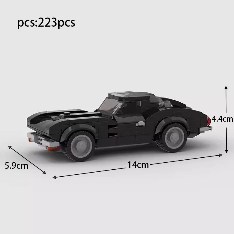 MOC Corvette, гоночный автомобиль с мелкими частицами, MOC, строительные блоки, сделай сам, модель в сборе, головоломка, детская игрушка в подарок
MOC Corvette, гоночный автомобиль с мелкими частицами, MOC, строительные блоки, сделай сам, модель в сборе, головоломка, детская игрушка в подарок