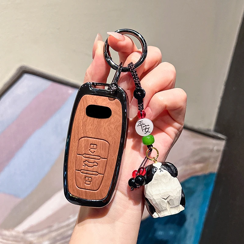 Keycase for Audi A6L A4 Q5L a3 a5 Q3 Q2L A7 A8 q4 etron TT RS keycover key shell keychain keycase car key tools
Keycase for Audi A6L A4 Q5L a3 a5 Q3 Q2L A7 A8 q4 etron TT RS keycover key shell keychain keycase car key tools