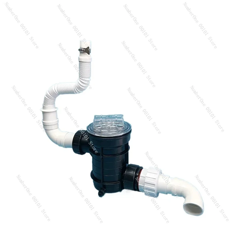 Hair drainage-water pump prefilter anti-blocking filter connection pipe for Barber Shop bath pool
Hair drainage-water pump prefilter anti-blocking filter connection pipe for Barber Shop bath pool