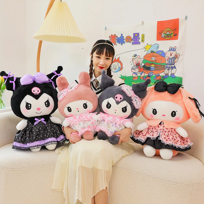 35/80 см большой размер Kawaii Sanrio мультфильм Куроми Моя мелодия плюшевые игрушки плюшевые куклы цветок юбка аниме мягкая комната деко подарки для детей
35/80 см большой размер Kawaii Sanrio мультфильм Куроми Моя мелодия плюшевые игрушки плюшевые куклы цветок юбка аниме мягкая комната деко подарки для детей