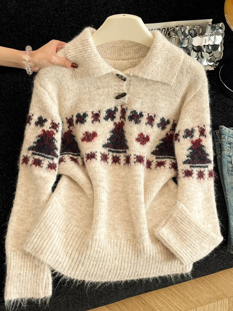 Женский вязаный свитер с воротником, мягкий, свободный крой, осень-зима, новинка, стиль Quidway Camere, корейский стиль, для повседневной носки, теплый, длинный...
Женский вязаный свитер с воротником, мягкий, свободный крой, осень-зима, новинка, стиль Quidway Camere, корейский стиль, для повседневной носки, теплый, длинный...