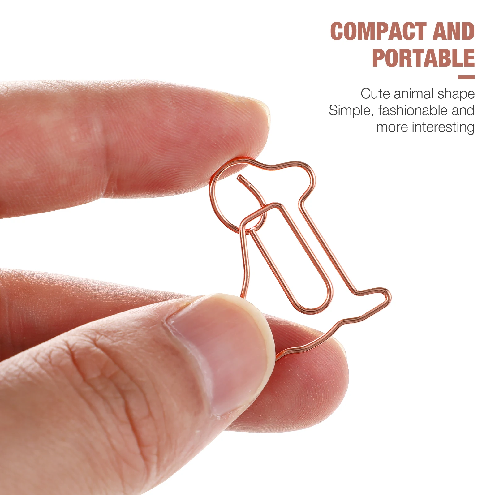 25 pcs Puppy Shaped Paper Clips Metal Small Cute Decorative Office School Supplies Organizing Desk Accessories
25 pcs Puppy Shaped Paper Clips Metal Small Cute Decorative Office School Supplies Organizing Desk Accessories