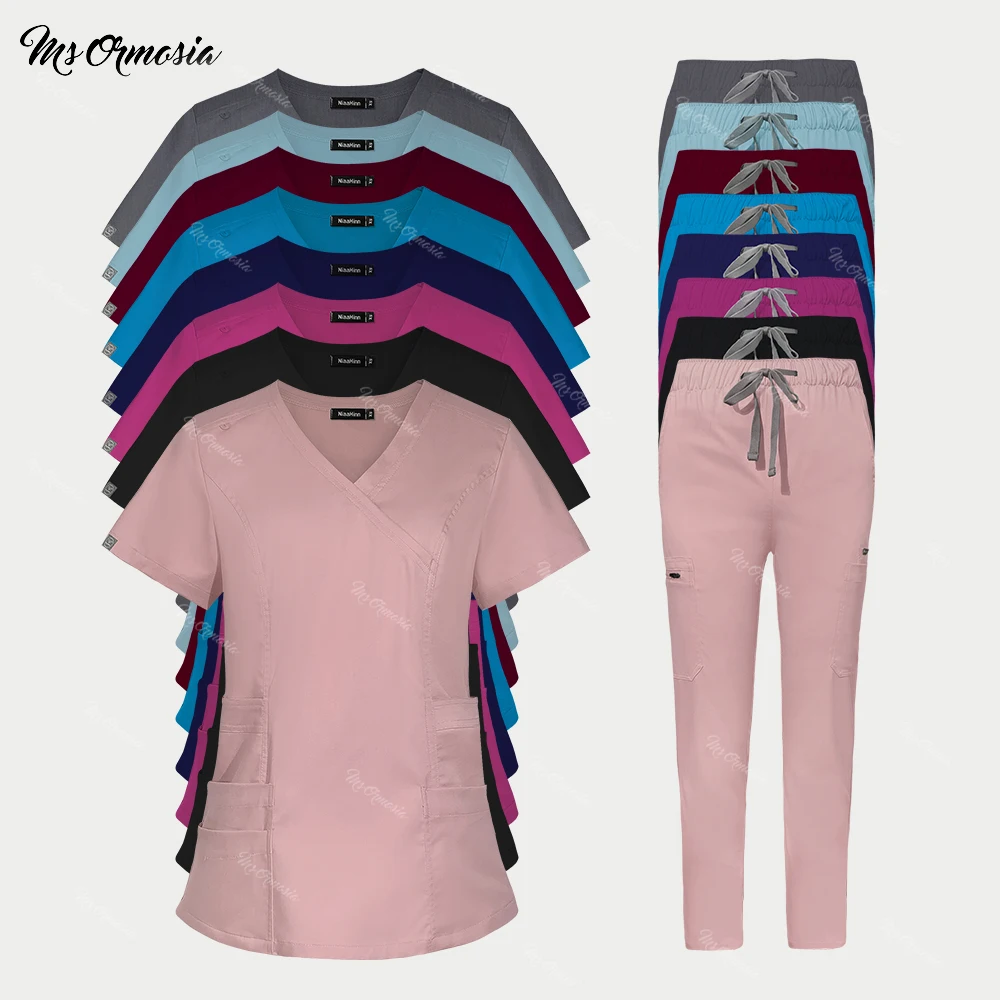 Slim Beauty Clothes Medical Uniforms Women Straight Nurse Scrub Sets Nursing Accessories Hospital Surgery Dental Clinic Workwear
Slim Beauty Clothes Medical Uniforms Women Straight Nurse Scrub Sets Nursing Accessories Hospital Surgery Dental Clinic Workwear