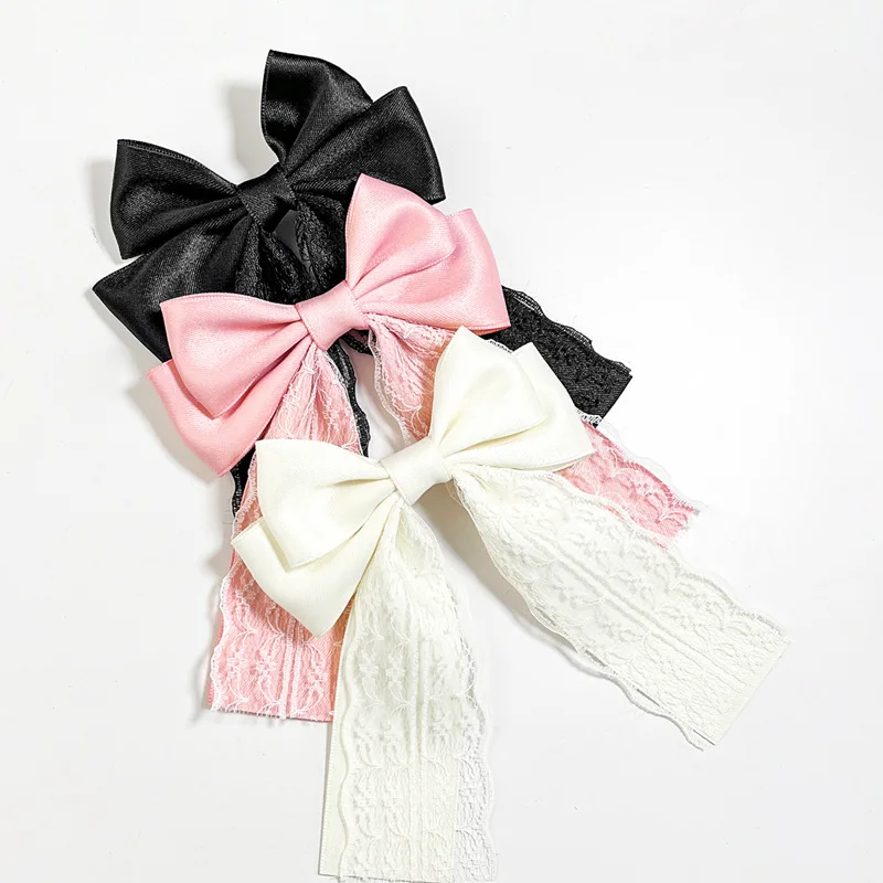 Bulk 24pc/lot Lace Embroidered Bow Baby Hair Clips Long Tassel Bow Hair Pins Kids Long Ribbon Bow Barrettes Girls Lace Hairpins
Bulk 24pc/lot Lace Embroidered Bow Baby Hair Clips Long Tassel Bow Hair Pins Kids Long Ribbon Bow Barrettes Girls Lace Hairpins