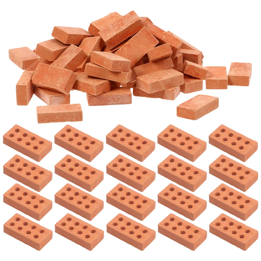 100pcs Mini Bricks Realistic Design Manual Simulation Sand Table Craft Building Landscape Decorative Dollhouse Accessories
100pcs Mini Bricks Realistic Design Manual Simulation Sand Table Craft Building Landscape Decorative Dollhouse Accessories