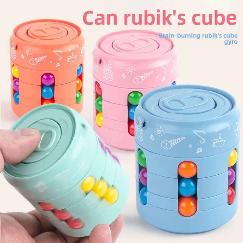 Magic Rotating Bean Puzzle Cube Game Kids Adults Fingertip Fidget Stress Relief Game Montessori Education Toys for Children Gift
Magic Rotating Bean Puzzle Cube Game Kids Adults Fingertip Fidget Stress Relief Game Montessori Education Toys for Children Gift
