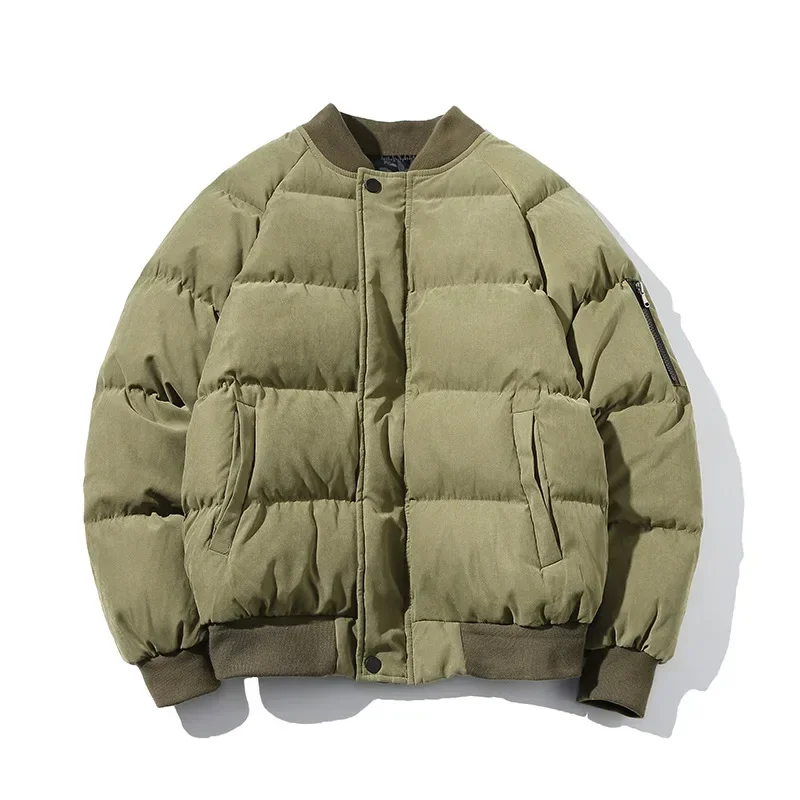 2023 Winter Wear New Men's Solid Standing Neck Loose Thickened Cotton Coat Youth Fashion Casual Cotton Coat Cardigan Coat
2023 Winter Wear New Men's Solid Standing Neck Loose Thickened Cotton Coat Youth Fashion Casual Cotton Coat Cardigan Coat